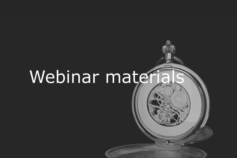 Webinar: ISO 20022 by a Thousand Cuts