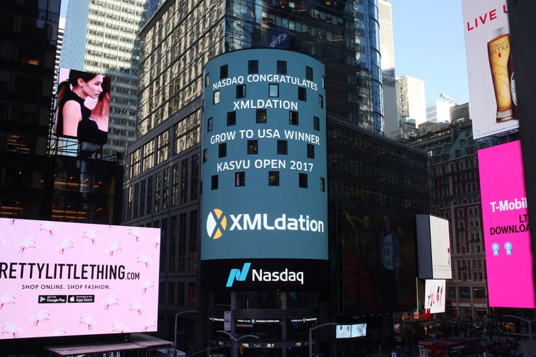 XMLdation wins the Grow to USA program by Kasvu Open 2017